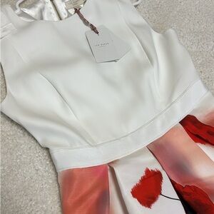 Ted Baker Playful Poppy Bow Skirt Dress – BNWT